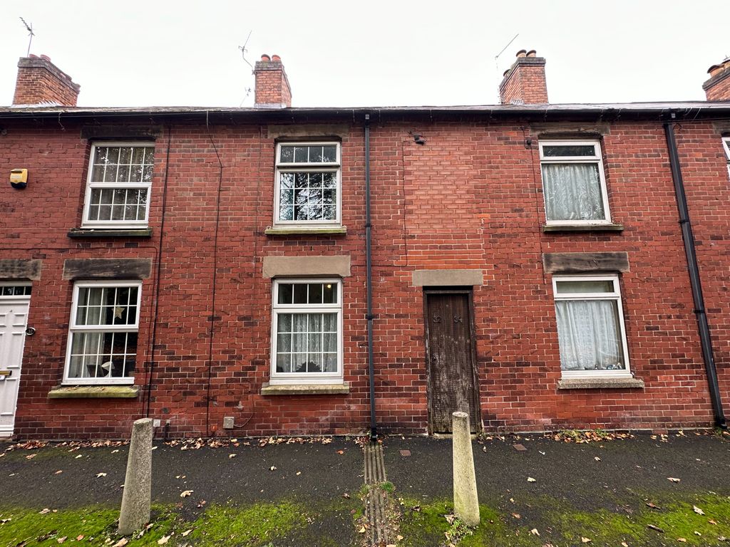 2 bed terraced house for sale in Charles Street, Swadlincote DE11, £125,000