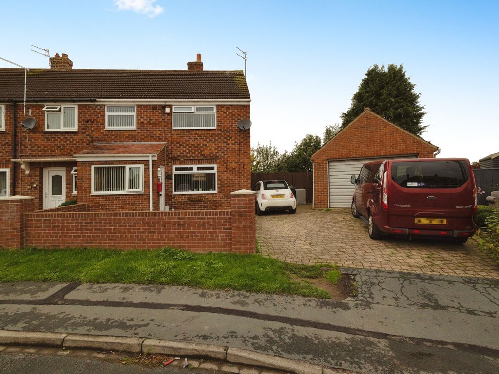2 bed semi-detached house for sale in Sowerby Crescent, Stokesley, Middlesbrough TS9, £190,000