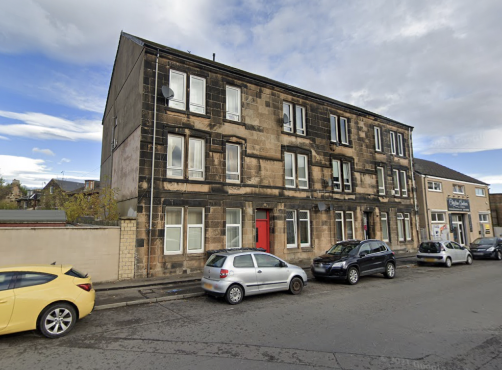 2 bed flat for sale in 8 Murray Street, Paisley, Renfrewshire PA3, £78,000