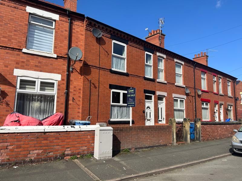 3 bed terraced house for sale in Hampden Road, Wrexham LL13, £125,000