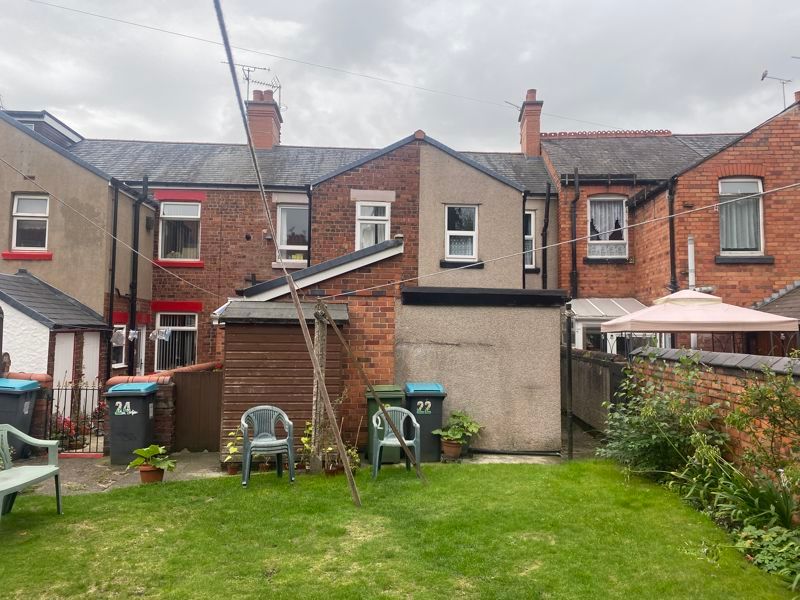 3 bed terraced house for sale in Hampden Road, Wrexham LL13, £125,000