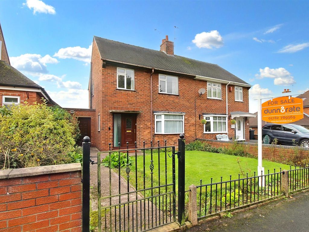 3 bed semi-detached house for sale in Westfield Avenue, Audley, Stoke-On-Trent ST7, £150,000