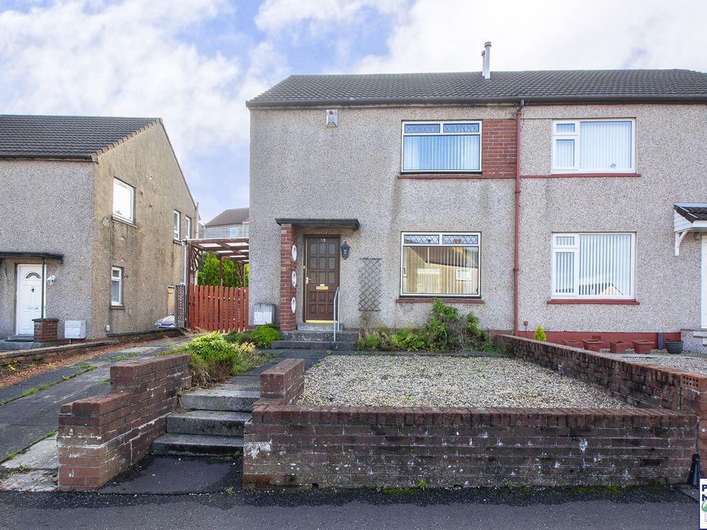 3 bed semi-detached house for sale in Campsie Road, Kilmarnock KA1, £82,500