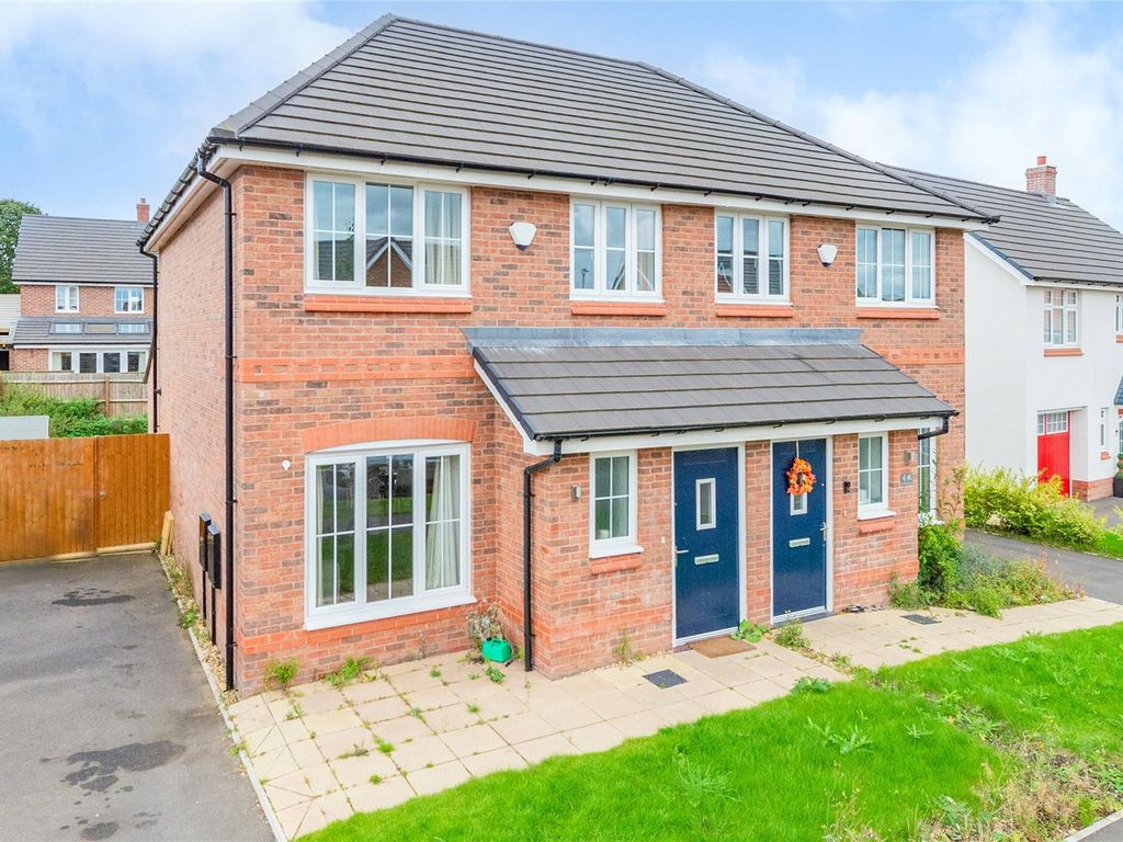 3 bed semi-detached house for sale in Griffin Drive, Arleston, Telford, Shropshire TF1, £259,950