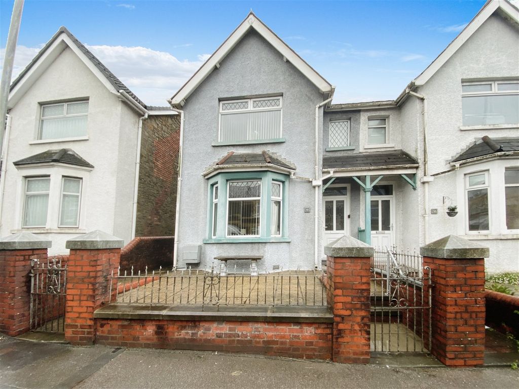 2 bed semi-detached house for sale in Pisgah Street, Kenfig Hill, Bridgend CF33, £160,000