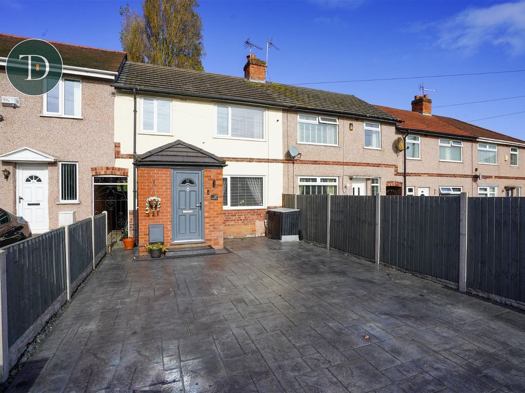 3 bed terraced house for sale in Whetstone Hey, Great Sutton, Ellesmere Port CH66, £170,000