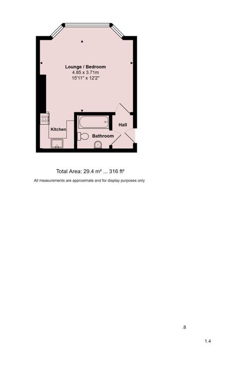 Studio for sale in West Cliff Studios, Durley Gardens, Bournemouth BH2, £105,000