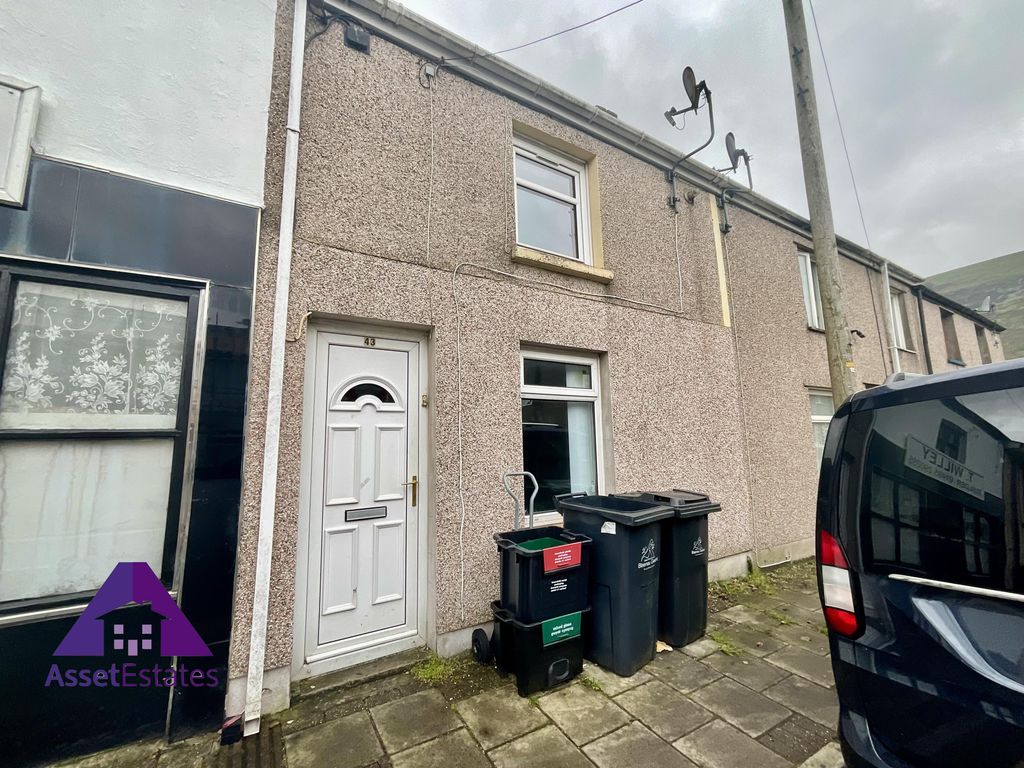 2 bed terraced house for sale in Church Street, Blaina, Abertillery NP13, £75,000