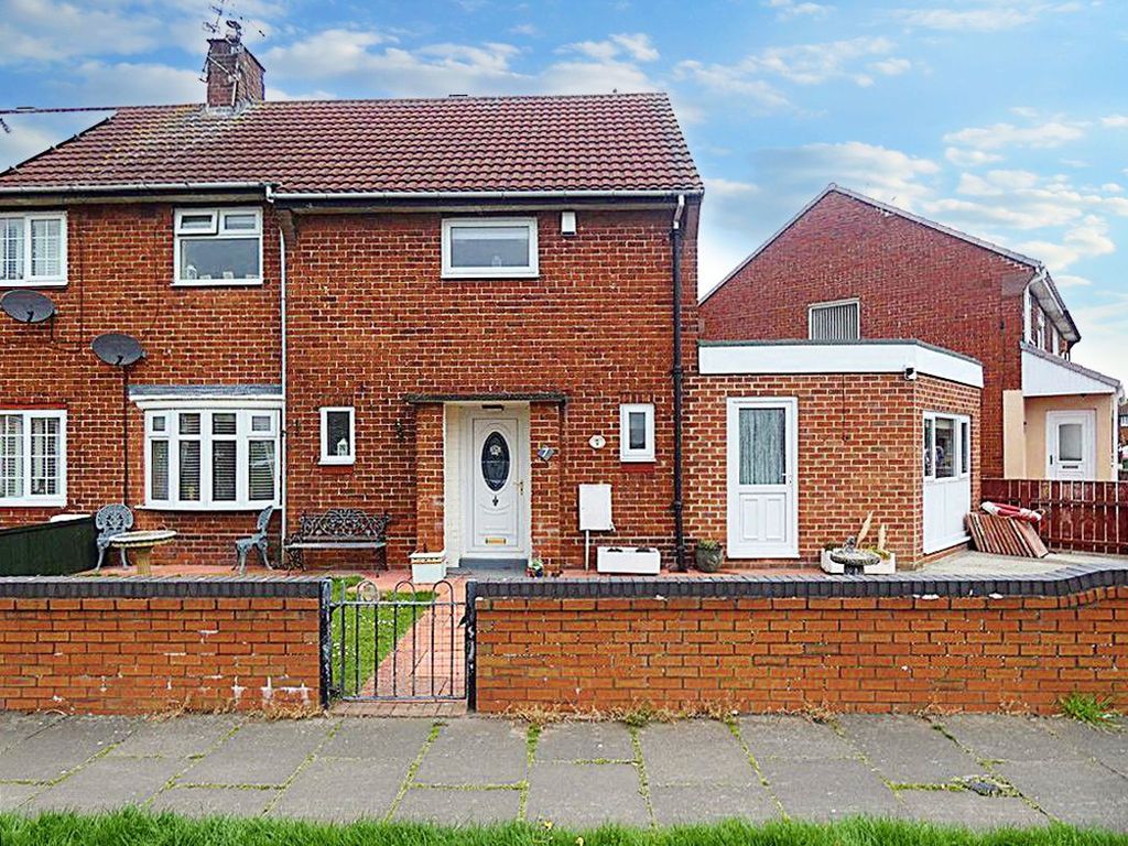 3 bed semi-detached house for sale in Eskdale Avenue, Blyth NE24, £139,950
