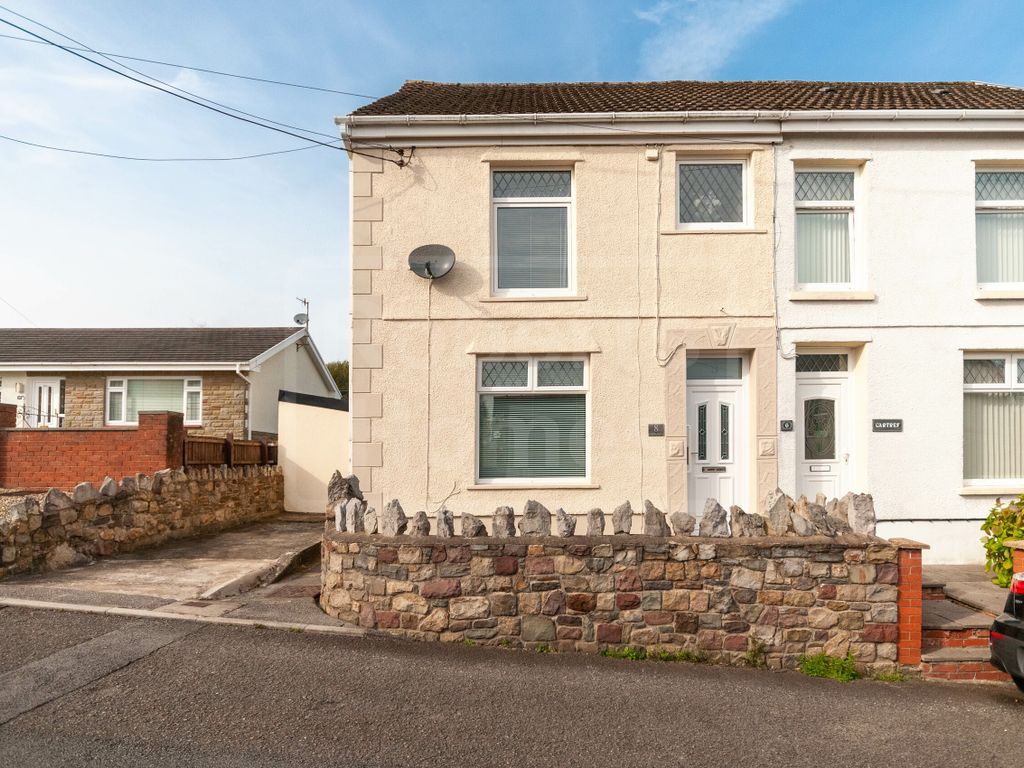 3 bed semi-detached house for sale in Woodland Road, Ystradowen, Swansea SA9, £179,995