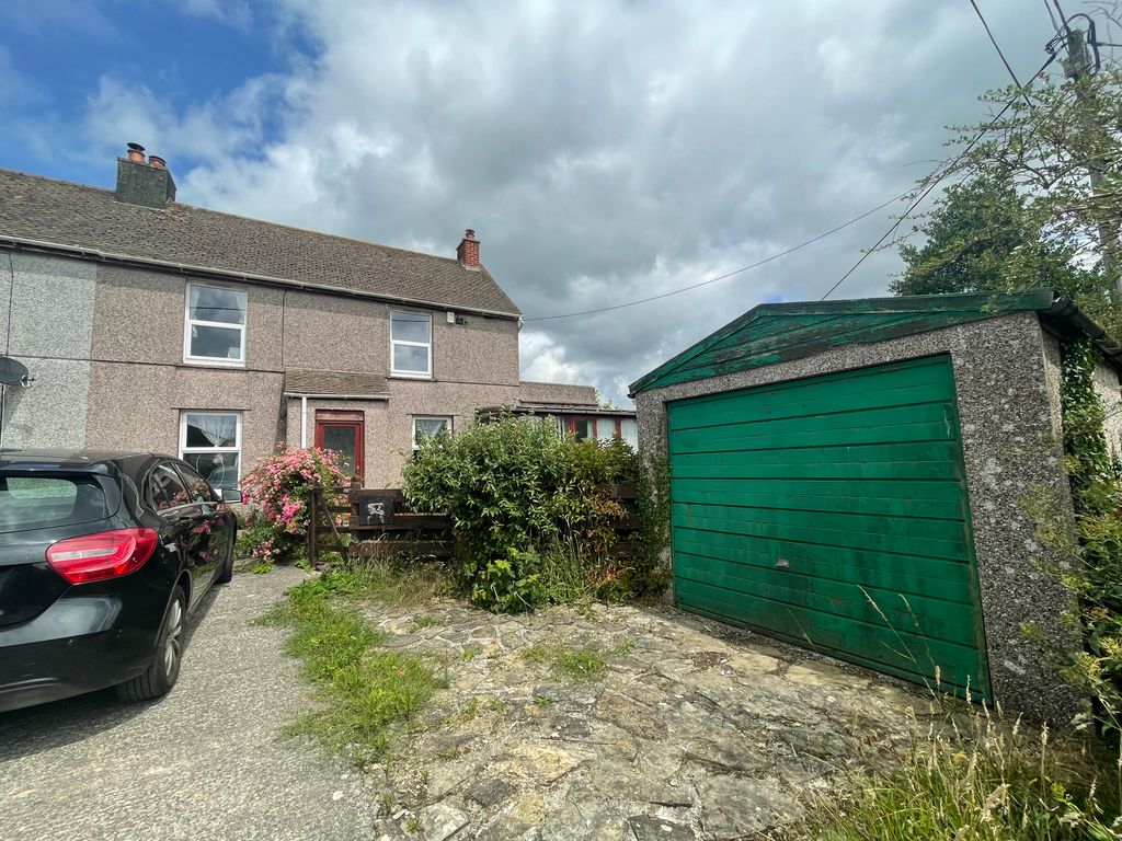 3 bed semi-detached house for sale in Meadow Road, Looe PL13, £240,000