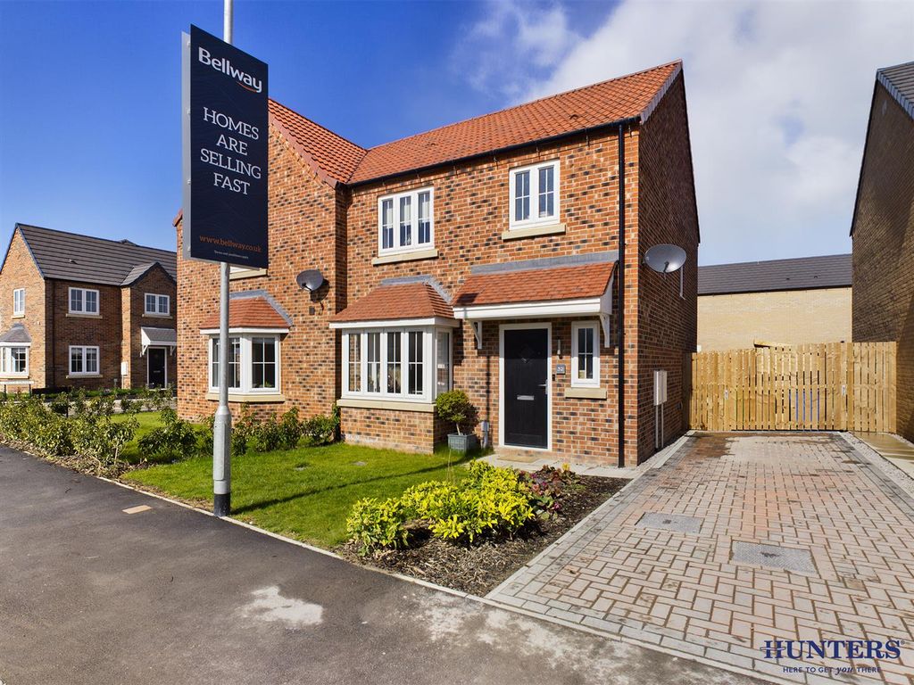 3 bed semi-detached house for sale in Barley Avenue, Pocklington, York YO42, £275,000