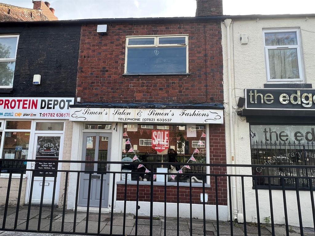Retail premises for sale in Liverpool Road, Newcastle-Under-Lyme ST5, £125,000