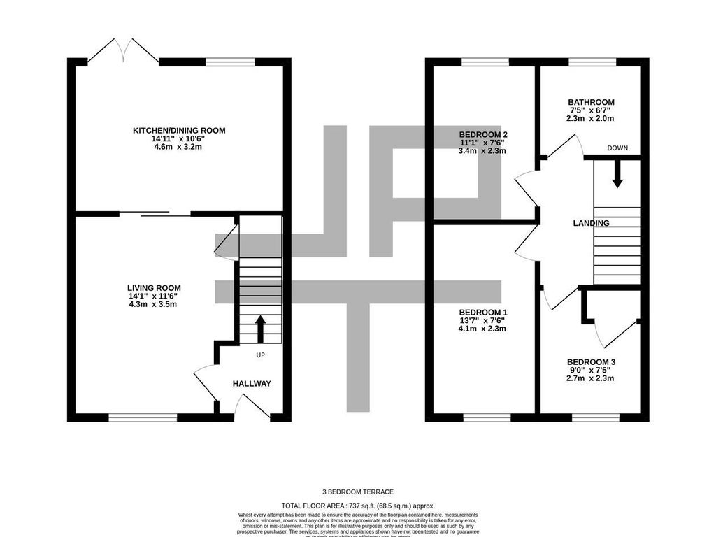 3 bed mews house for sale in Waltersgreen Crescent, Golborne, Warrington WA3, £169,995