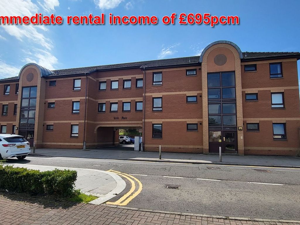 1 bed flat for sale in 1, York Place, Tenanted Investment, Bellshill ML41Rh ML4, £55,000