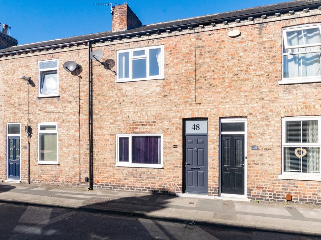 2 bed terraced house for sale in Milner Street, York YO24, £240,000