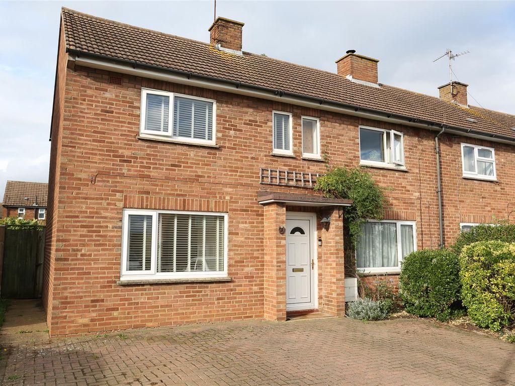 3 bed semi-detached house for sale in Baker Crescent, Irchester, Wellingborough NN29, £245,000