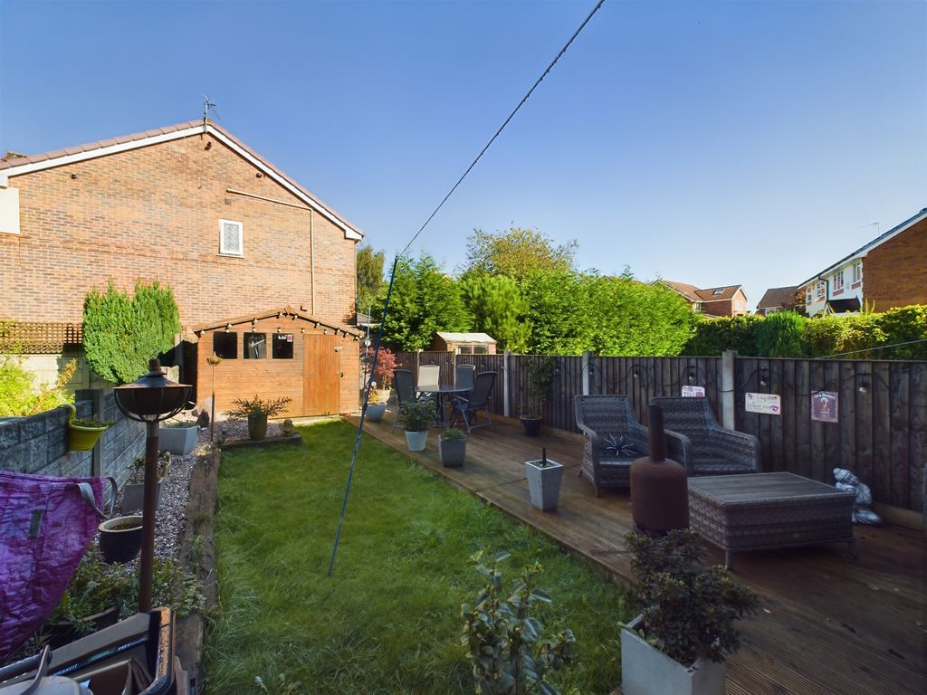 3 bed terraced house for sale in Poplar Grove, Haydock WA11, £145,000