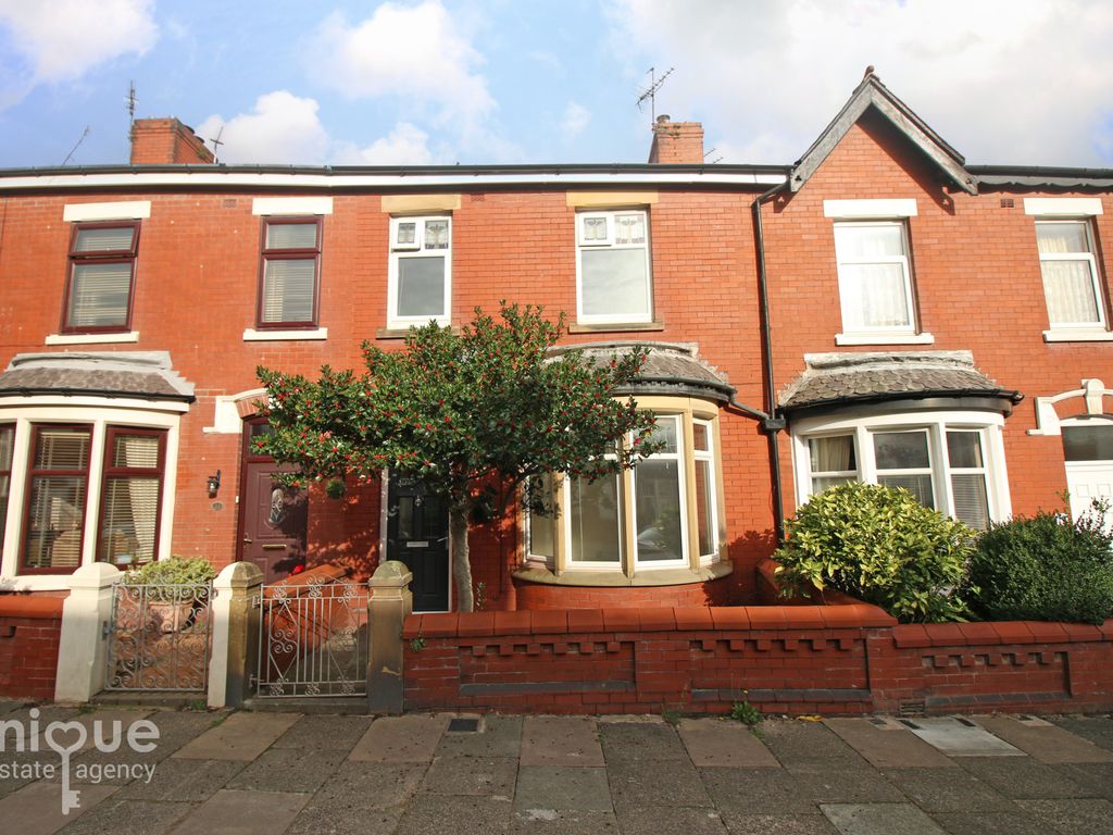 3 bed terraced house for sale in Manor Road, Blackpool FY1, £130,000