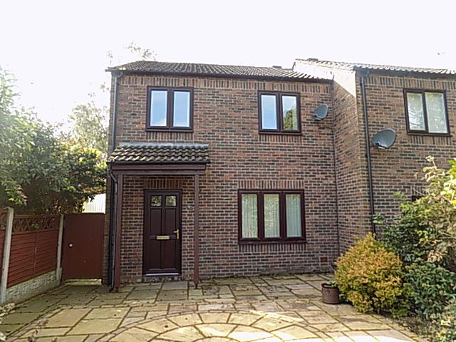 3 bed semi-detached house for sale in St Martins Court, Brampton CA8, £190,000