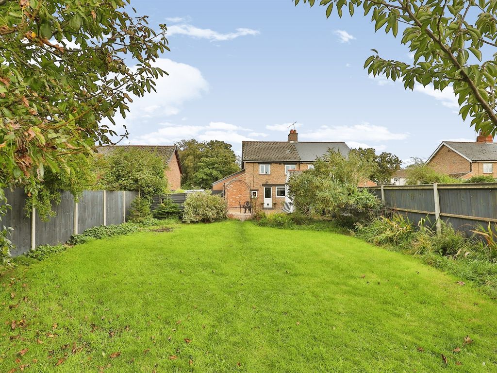 3 bed semi-detached house for sale in School Road, Holme Hale, Thetford IP25, £250,000