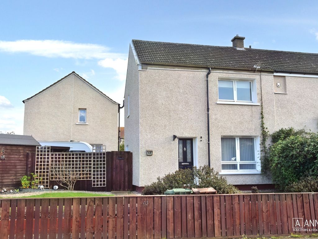 2 bed semi-detached house for sale in 43 Delta Road, Musselburgh EH21, £190,000