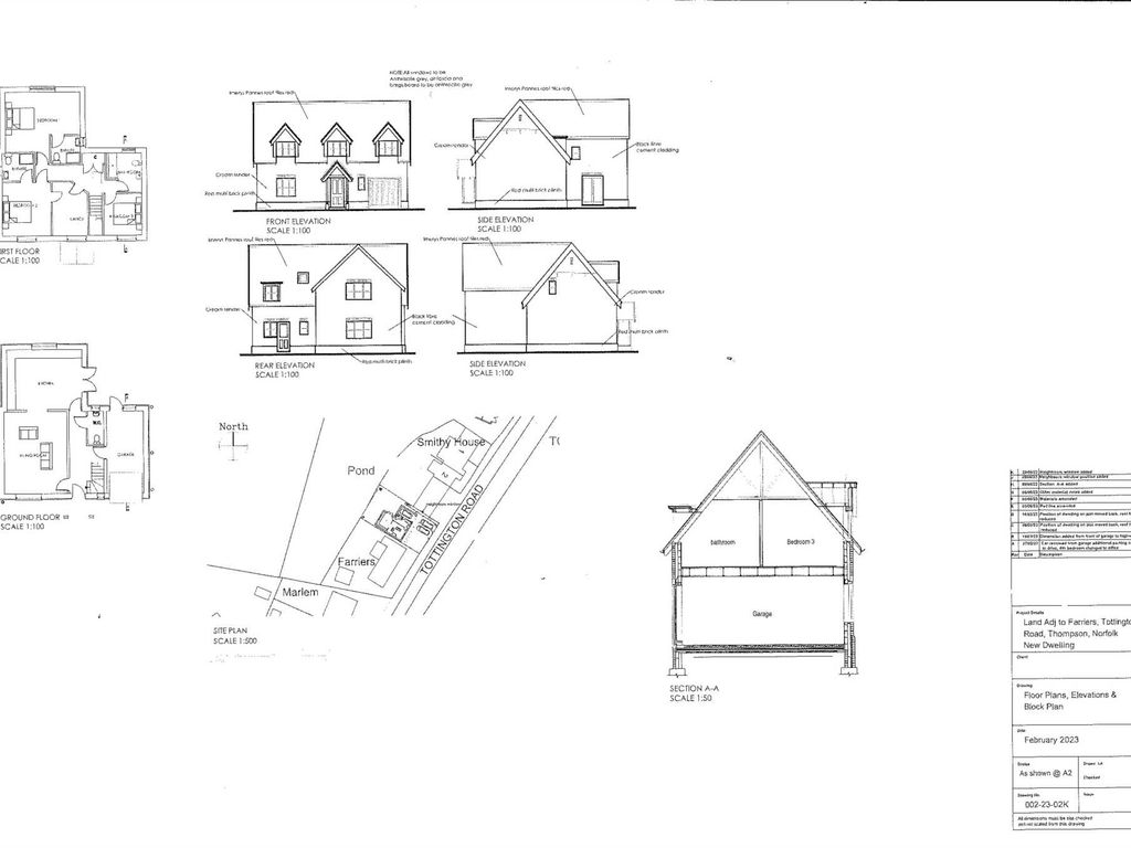 Land for sale in Tottington Road, Thompson IP24, £160,000