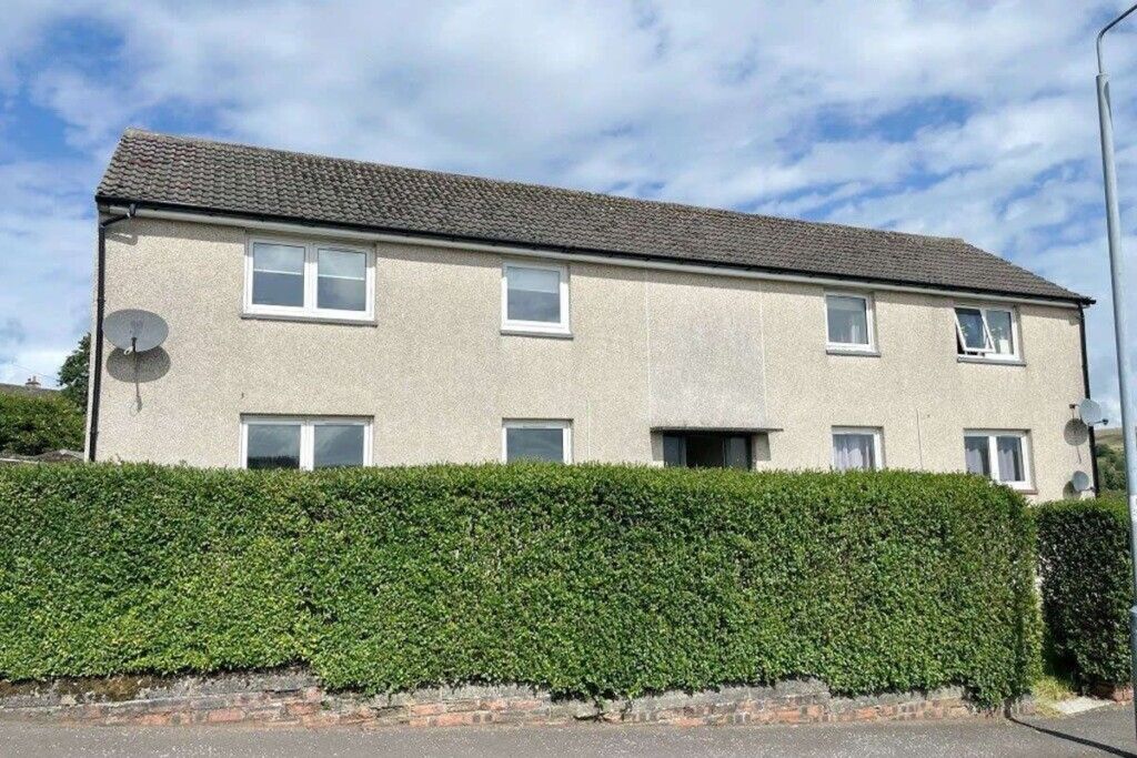 1 bed flat for sale in Dalharco Avenue, Patna, Ayrshire KA6, £27,500