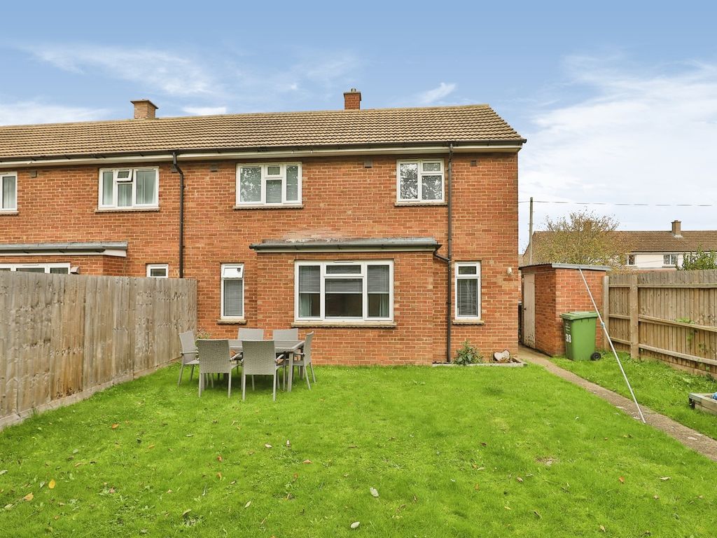 2 bed end terrace house for sale in Elm Road, Upper Marham, King's Lynn PE33, £180,000