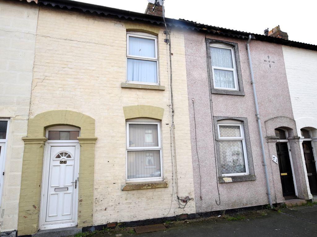 2 bed terraced house for sale in Blakiston Street, Fleetwood FY7, £65,000