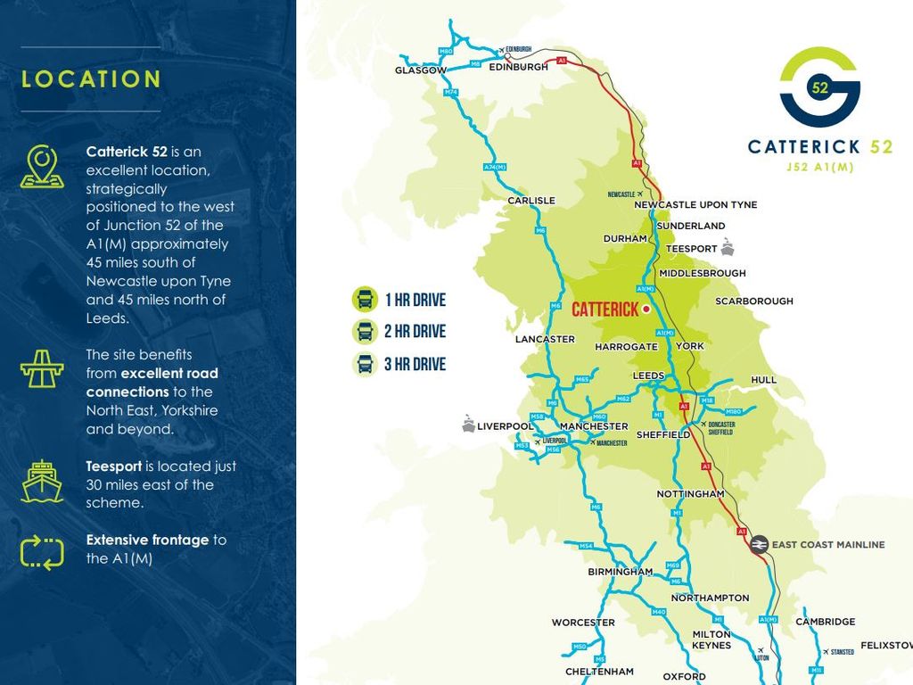 Industrial for sale in Unit F Catterick 52, A1(M), Catterick Road, Catterick DL10, Non quoting