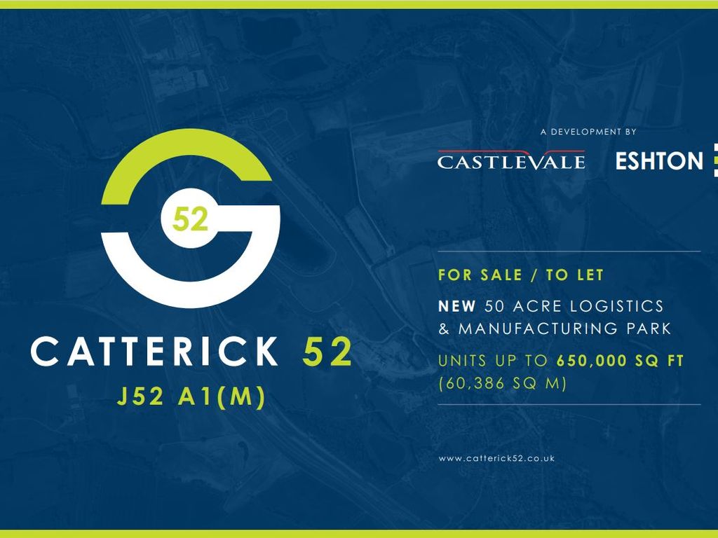 Industrial for sale in Unit F Catterick 52, A1(M), Catterick Road, Catterick DL10, Non quoting