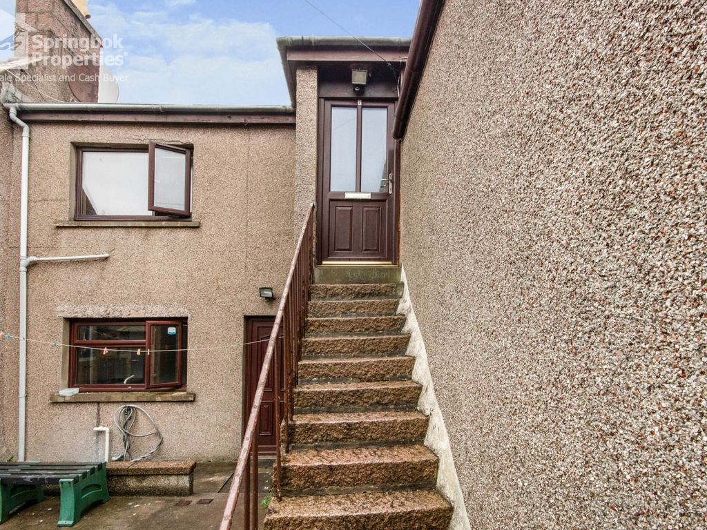 2 bed flat for sale in Bloomfield Cottages, South Road, Peterhead, Aberdeenshire AB42, £65,000
