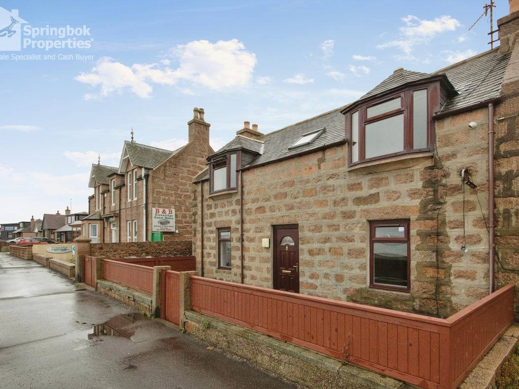 2 bed flat for sale in Bloomfield Cottages, South Road, Peterhead, Aberdeenshire AB42, £65,000