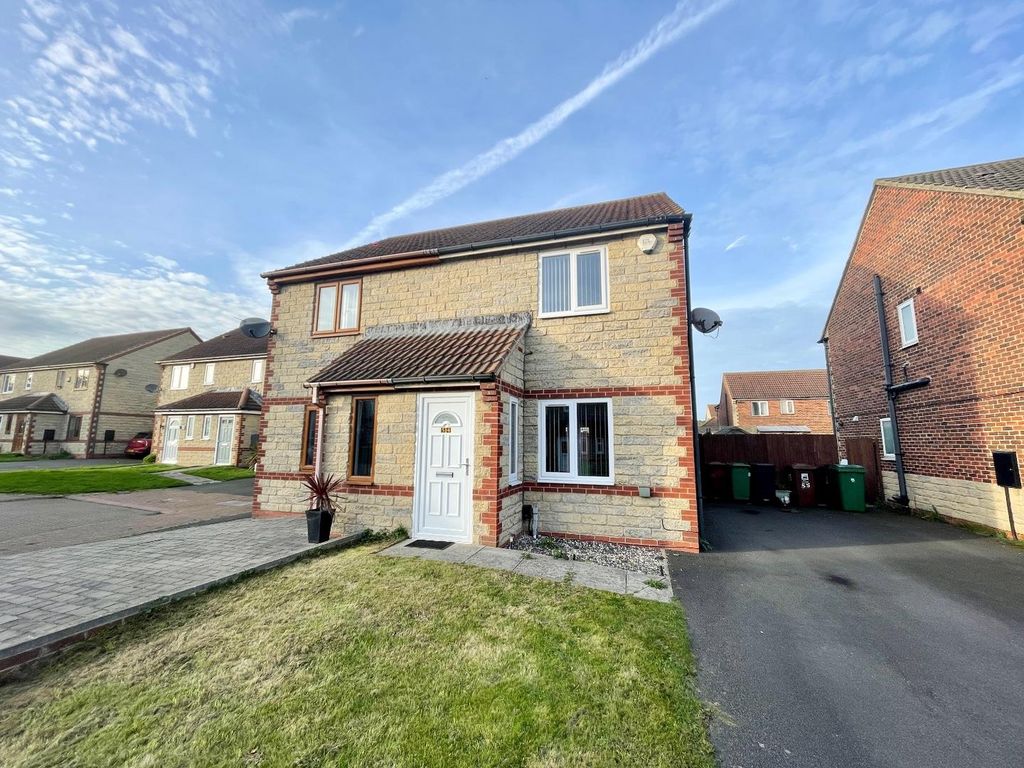 2 bed semi-detached house for sale in Intrepid Close, Seaton Carew, Hartlepool TS25, £125,000