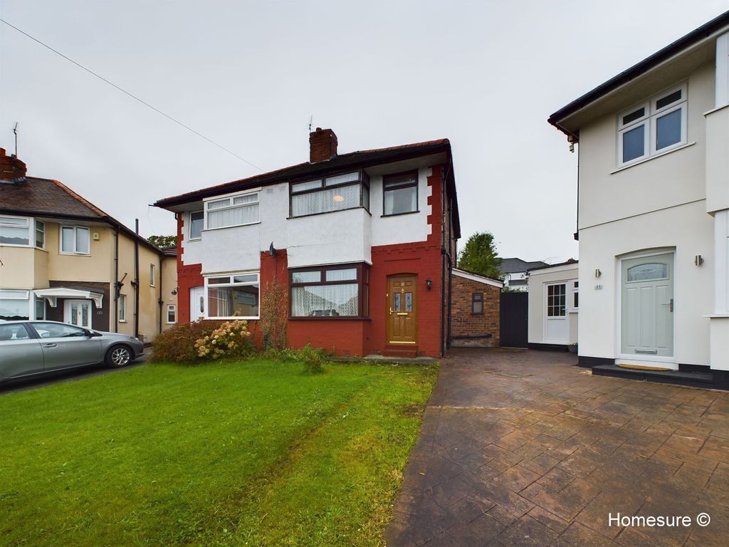 3 bed semi-detached house for sale in Greystone Crescent, Liverpool L14, £140,000
