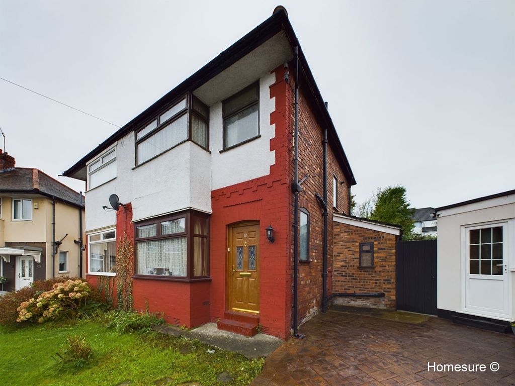 3 bed semi-detached house for sale in Greystone Crescent, Liverpool L14, £140,000