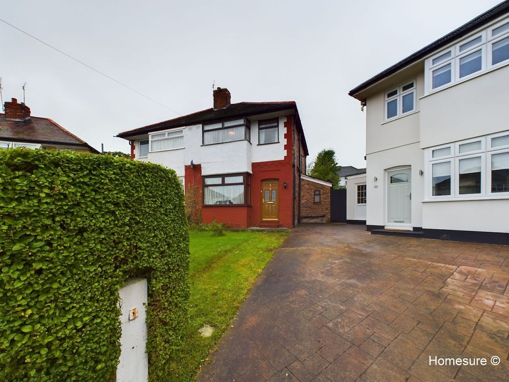 3 bed semi-detached house for sale in Greystone Crescent, Liverpool L14, £140,000