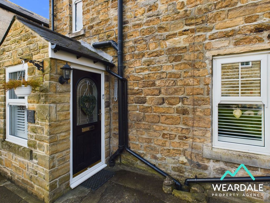 3 bed cottage for sale in Front Street, Wearhead DL13, £199,950