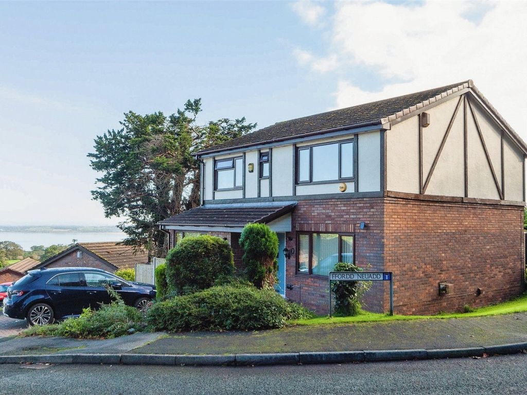 4 bed detached house for sale in Ffordd Neuadd, Carmel, Holywell, Flintshire CH8, £290,000
