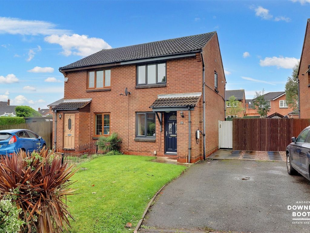 2 bed semi-detached house for sale in Cranleigh Way, Boley Park, Lichfield WS14, £280,000