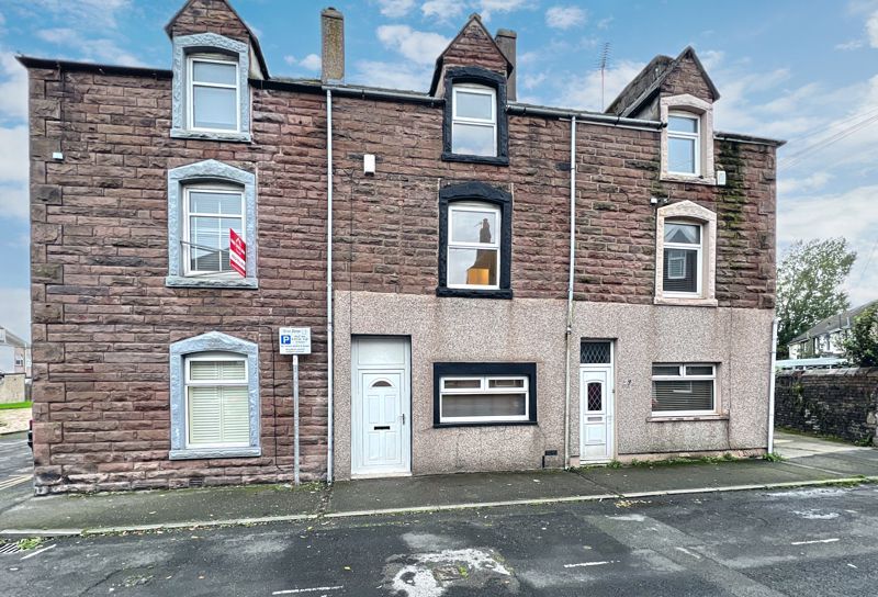 4 bed terraced house for sale in Gladstone Street, Workington CA14, £114,995