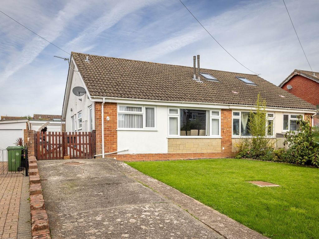 2 bed semi-detached bungalow for sale in School Crescent, Lydney GL15, £225,000