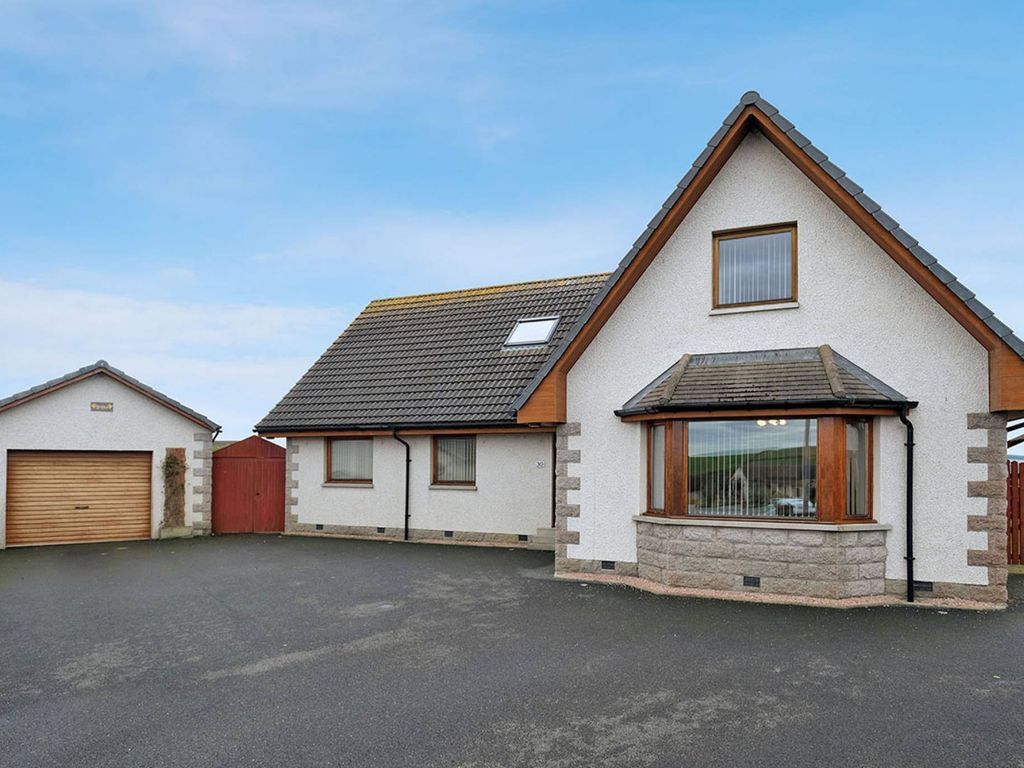 4 bed detached house for sale in Causewayend Place, Aberchirder, Huntly, Aberdeenshire AB54, £325,000