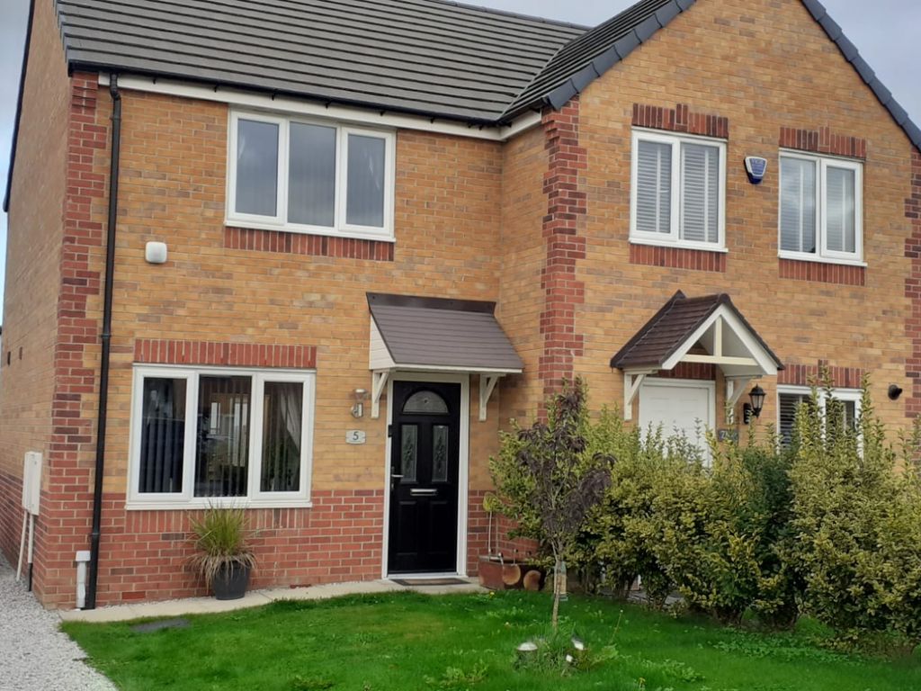 2 bed semi-detached house for sale in St. Peters Drive, Askern, Doncaster DN6, £160,000