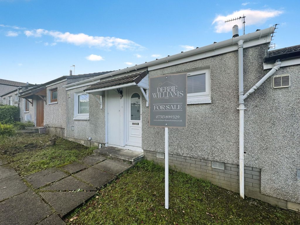 1 bed terraced bungalow for sale in Lime Crescent, Cumbernauld G67, £95,000