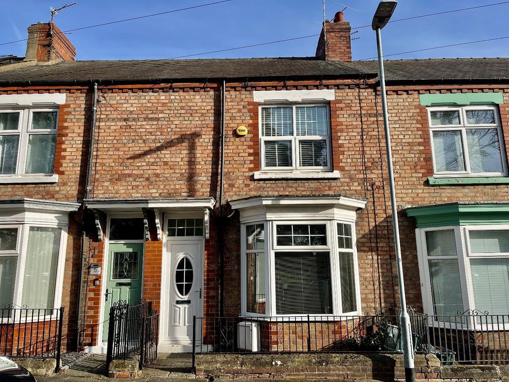 3 bed terraced house for sale in St. Pauls Terrace, Darlington DL1, £115,000