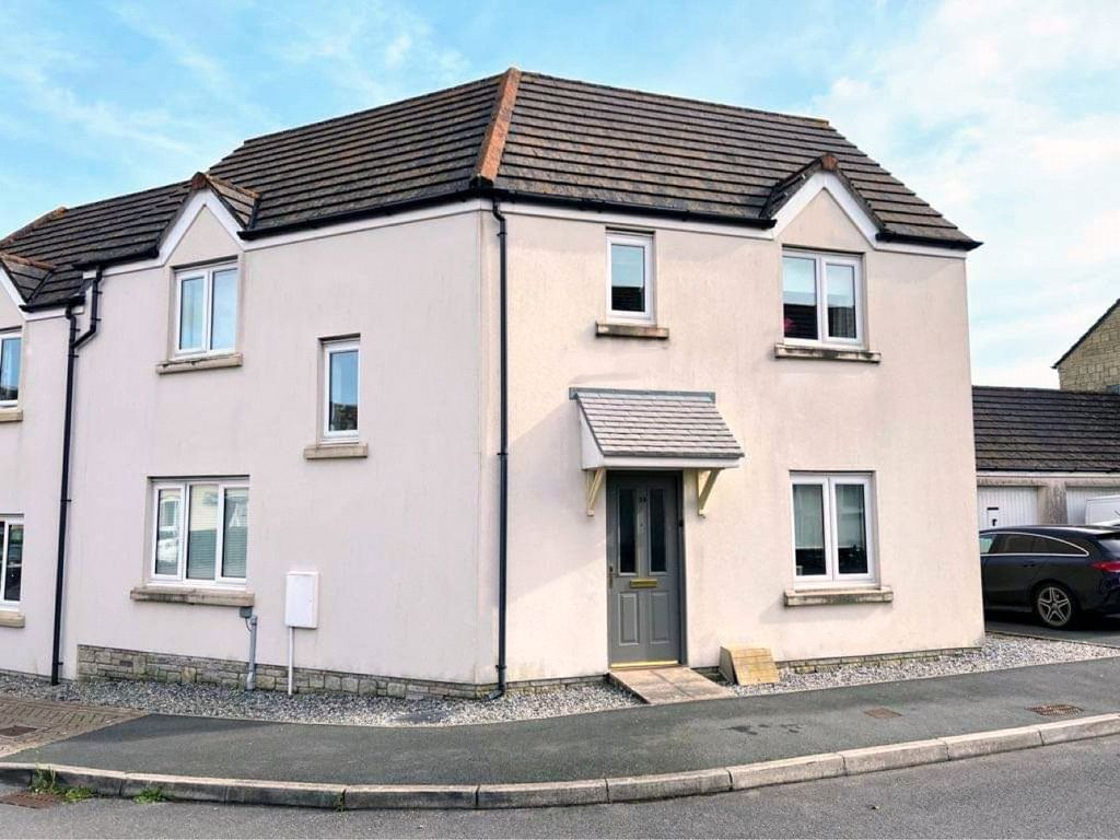 4 bed semi-detached house for sale in Finsbury Rise, Roche, St. Austell, Cornwall PL26, £280,000