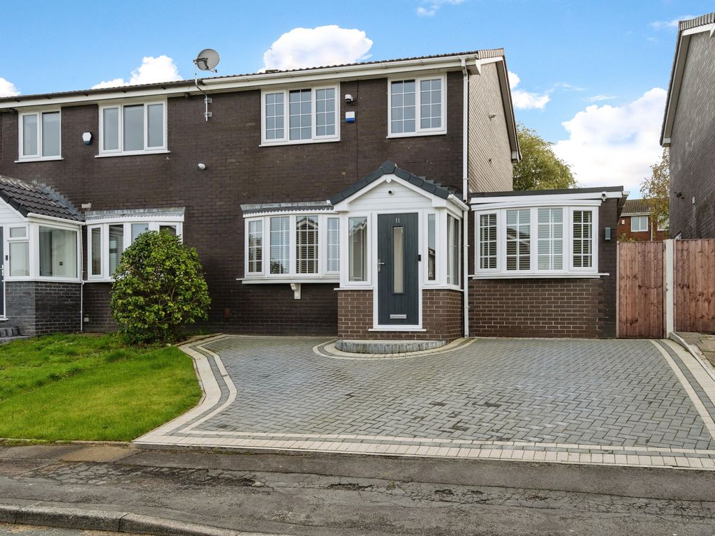3 bed semi-detached house for sale in Birkenhills Drive, Bolton BL3, £290,000