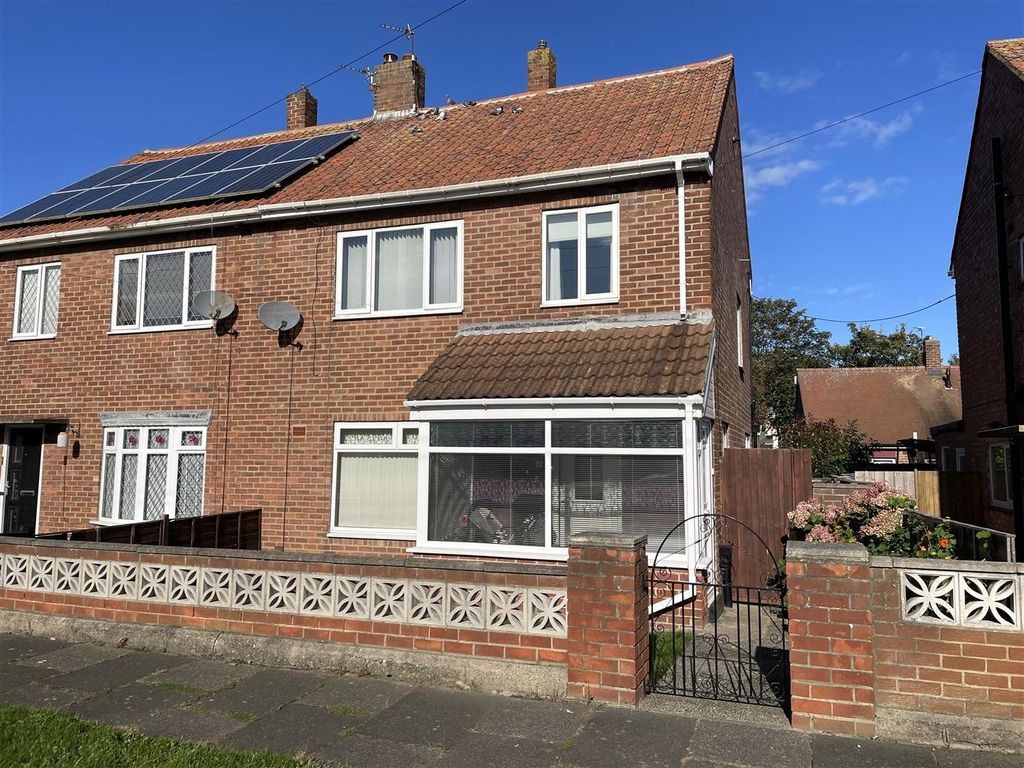 3 bed semi-detached house for sale in Fulwell Avenue, South Shields NE34, £160,000